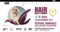 Desktop Screenshot of hairandbeauty.it